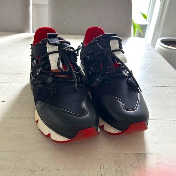 Christian Louboutin Red Runner low trainers - Picture 1 of 7